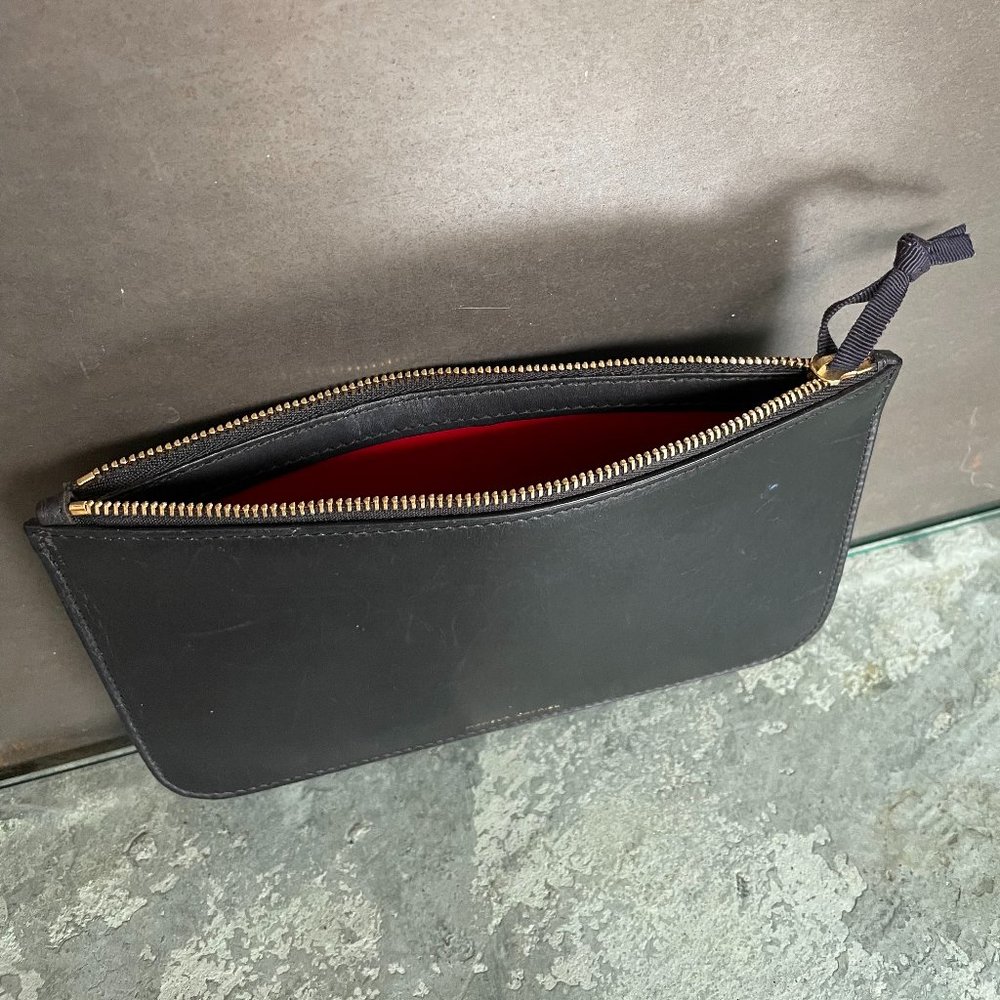 Mansur Gavriel Leather Clutch